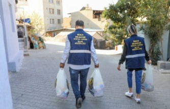 Buca’da kış öncesi sosyal yardım atağı