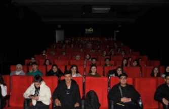 4 bin öğrenci sinema keyfi yaşadı