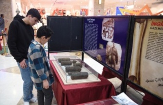 Çanakkale savaş malzemeleri sergisi yoğun ilgi görüyor