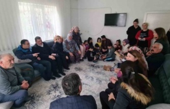 AK Parti Milletvekili Gökcan Yatağan’da depremzede vatandaşları ziyaret etti