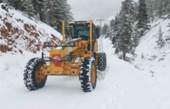 Kardan kapanan 283 kırsal mahalle yolu ulaşıma açıldı