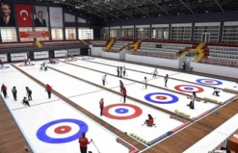 Erzurum’da Curling heyecanı