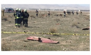 Son dakika... Konya'da askeri eğitim uçağı düştü! Pilot atlayarak kurtuldu