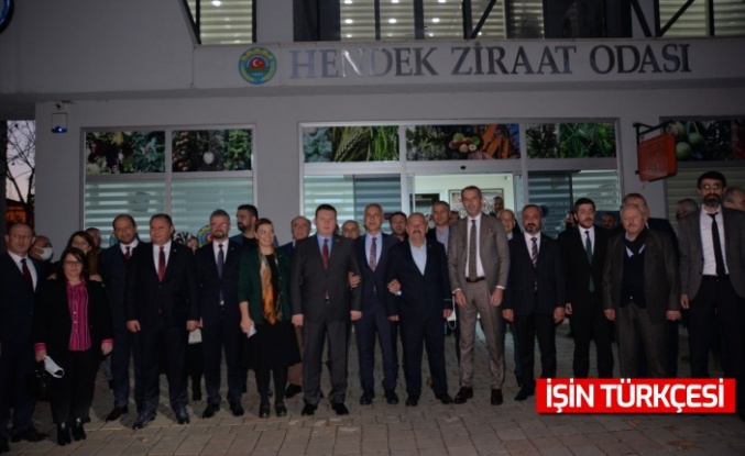 MHP Kurmayları Hendek'teydi