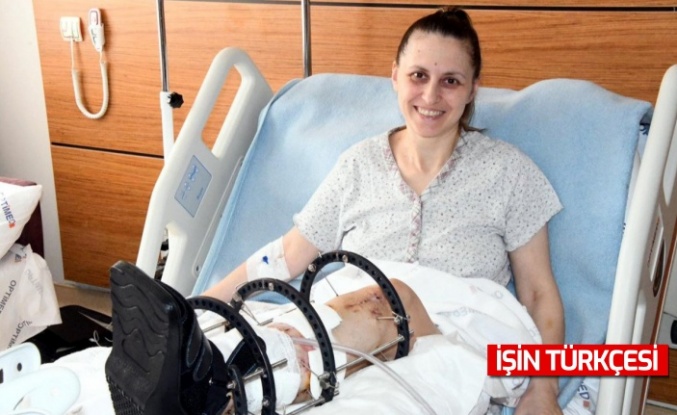 Bulgaristan’da kopan bacak, Tekirdağ’da kurtarıldı