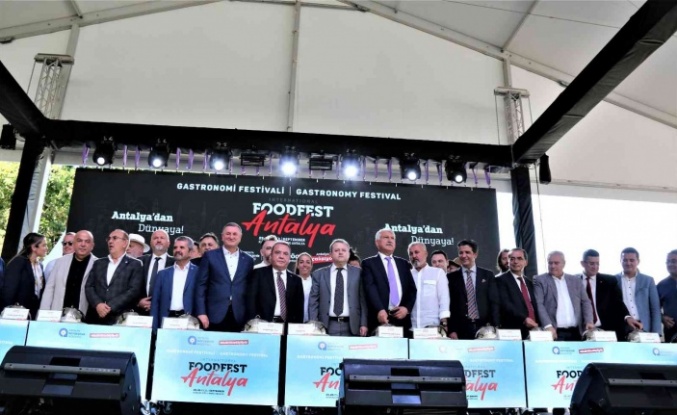 Antalya’da I. Uluslararası Food Fest kapılarını açtı