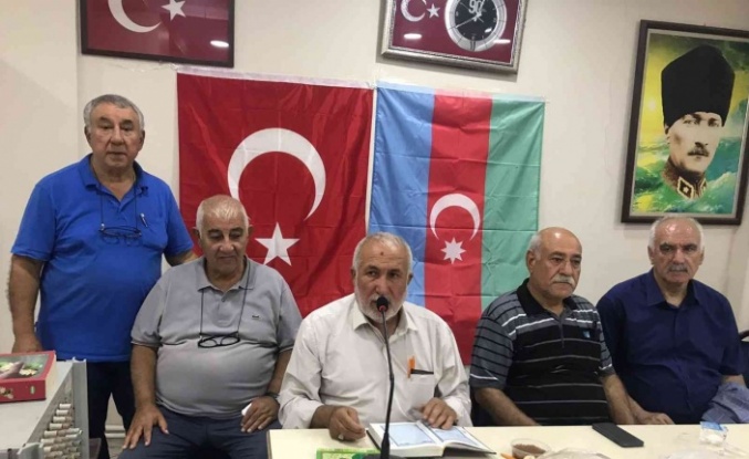 Şehit Azerbaycan askerleri için ihsan yemeği verildi