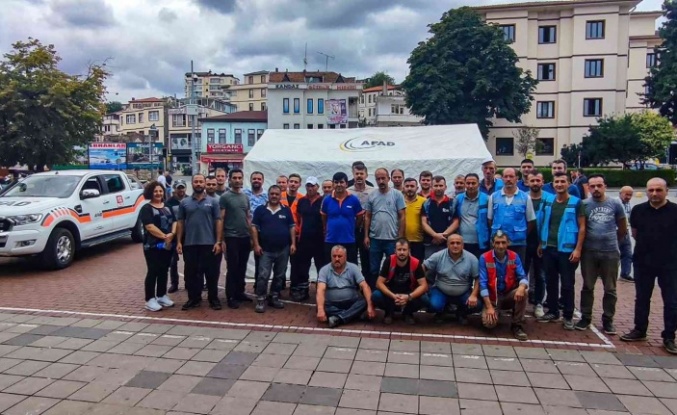 Ünye Belediyesi’nde “AFAD Yerel Destek Ekibi" oluşturuldu