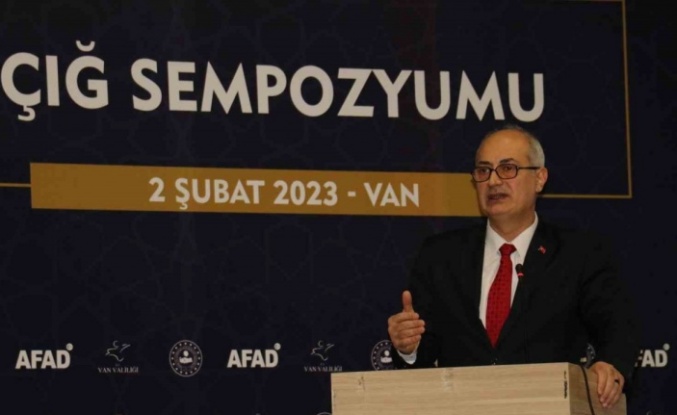 AFAD Müdürü Körpeş: “2022 yılında Van’da 73 tane çığ meydana geldi”